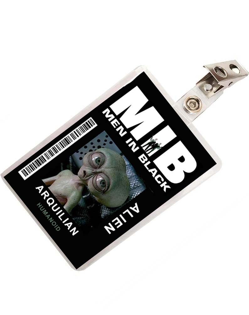 Amazon.com : MIB Men in Black Alien Arquilian ID Badge : Office